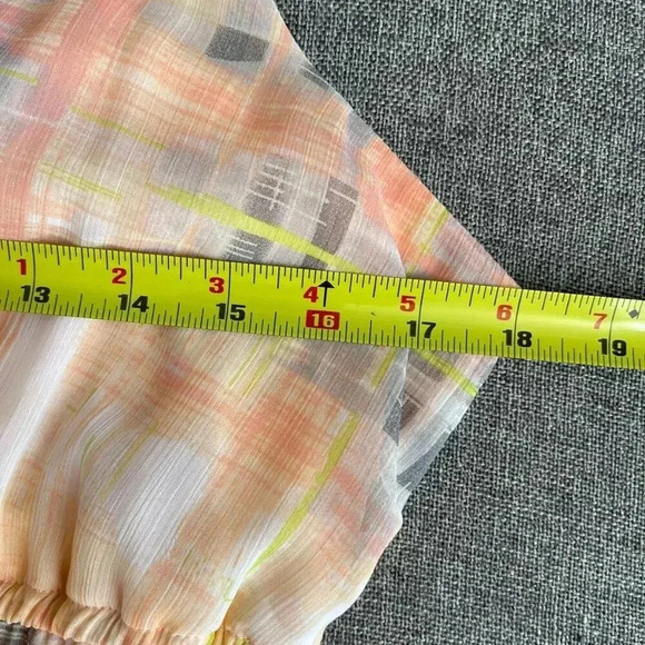 NWT Maurices Women's Maxi Dress Size L Pink Plaid Flowy Strapless - Picture 6 of 8